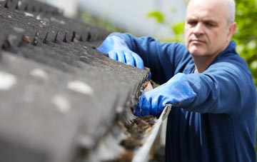 cleaning and inspecting Liverton Mines roofs